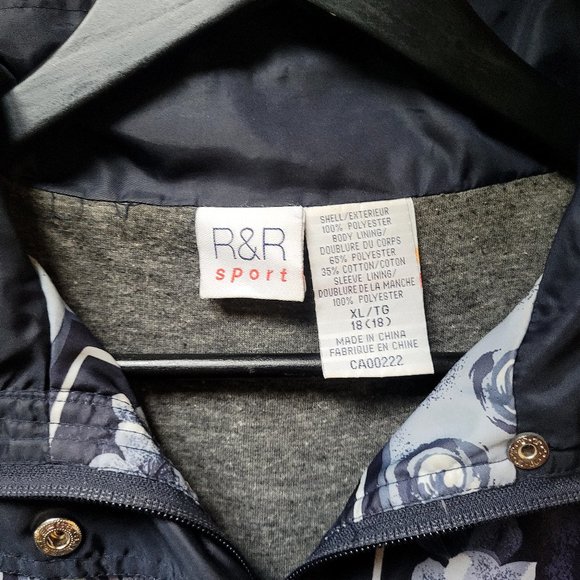 Multi-Print Windbreaker, sz XL - Picture 8 of 11